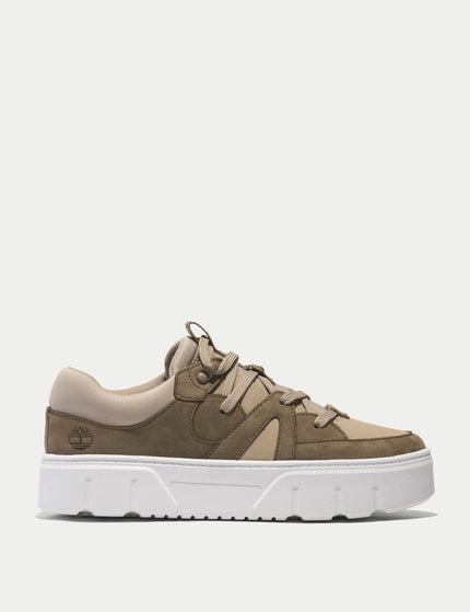 Timberland Laurel Court Lace-Up Low Trainer - Oliveimage1- The Sports Edit