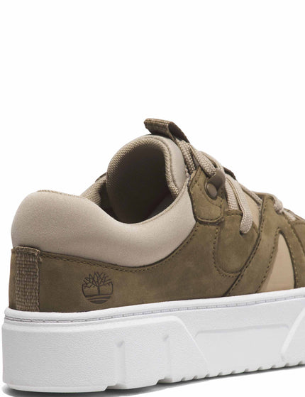 Timberland Laurel Court Lace-Up Low Trainer - Oliveimage6- The Sports Edit