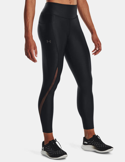 Under Armour Fly-Fast Elite Iso-Chill Ankle Tights - Black/Reflectiveimage1- The Sports Edit