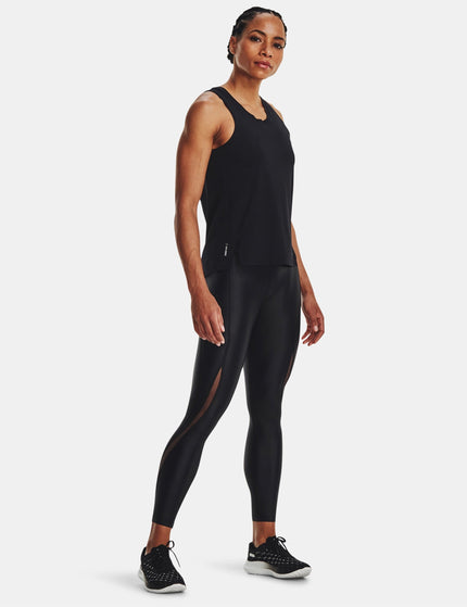 Under Armour Fly-Fast Elite Iso-Chill Ankle Tights - Black/Reflectiveimage7- The Sports Edit