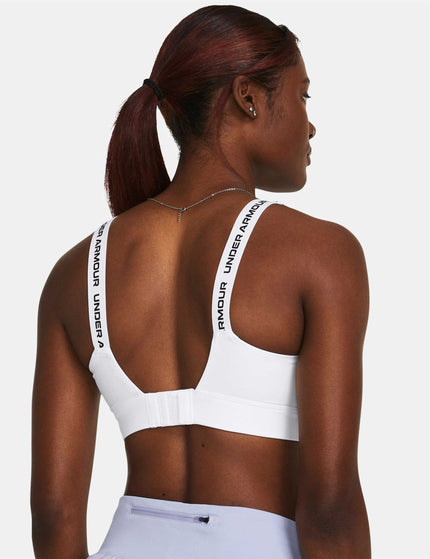 Under Armour Infinity 2.0 High Sports Bra - Whiteimage3- The Sports Edit