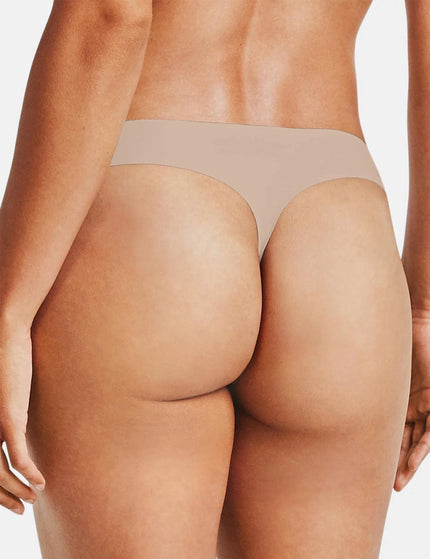 Under Armour Pure Stretch Thong 3-Pack - Black/Beige/Pinkimage4- The Sports Edit